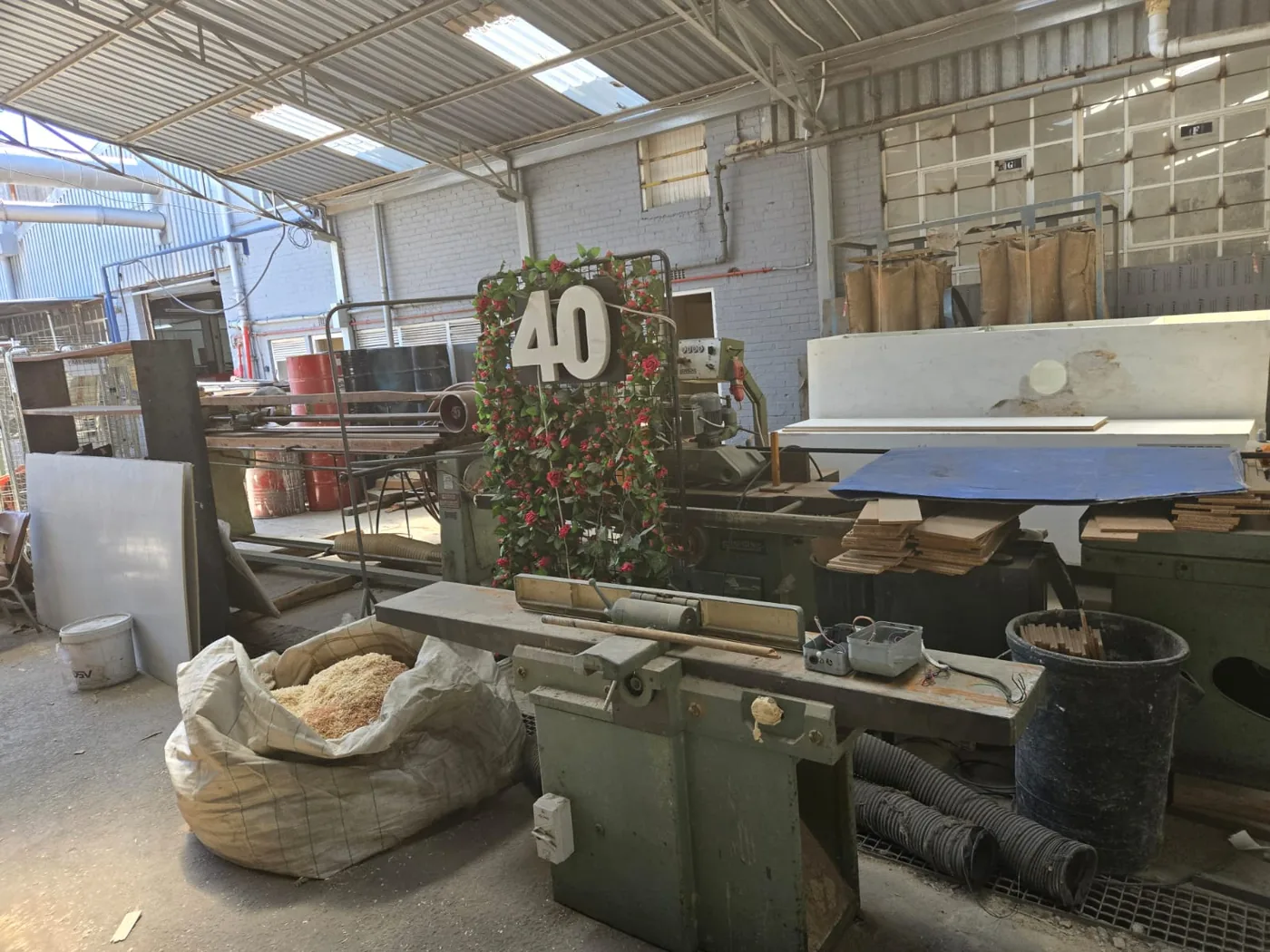 Production on the factory floor