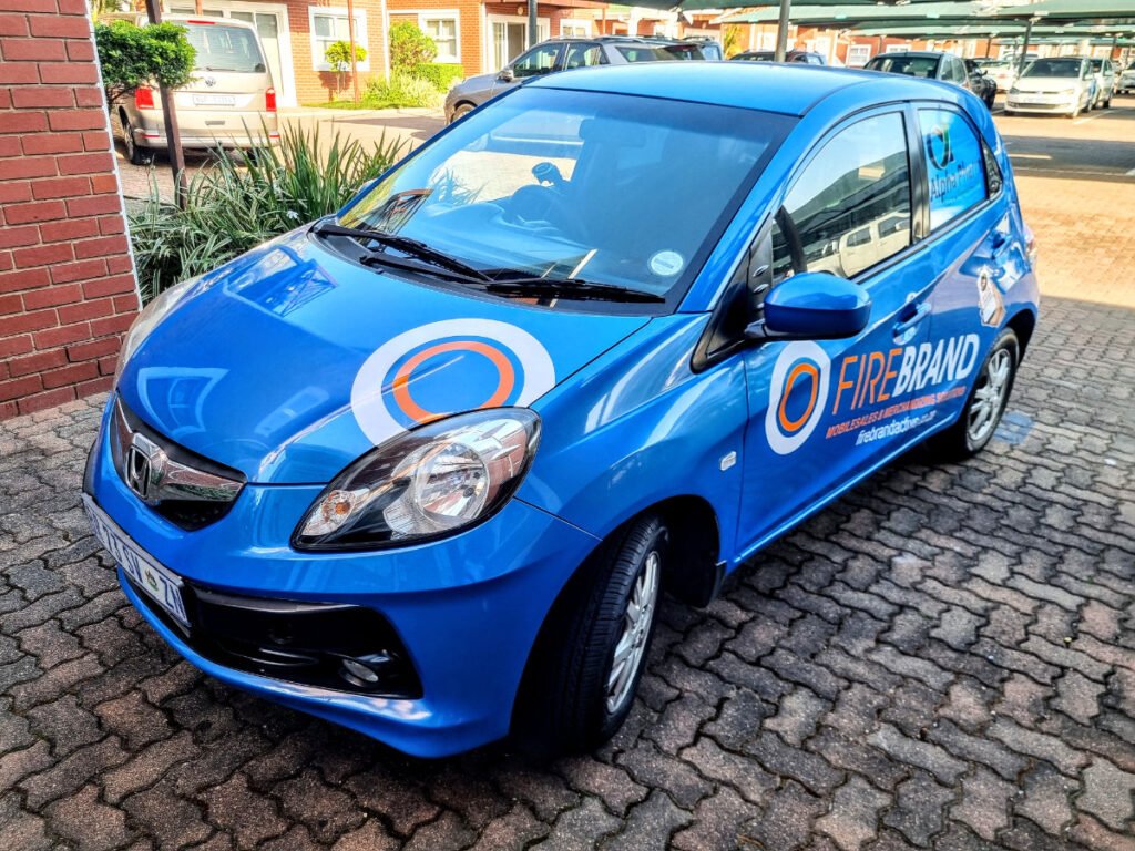 Branded Firebrand Vehicle Front Side